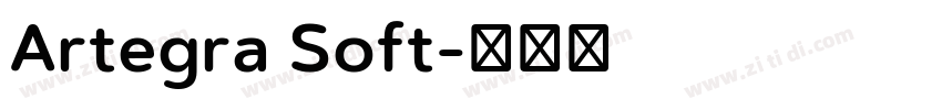 Artegra Soft字体转换